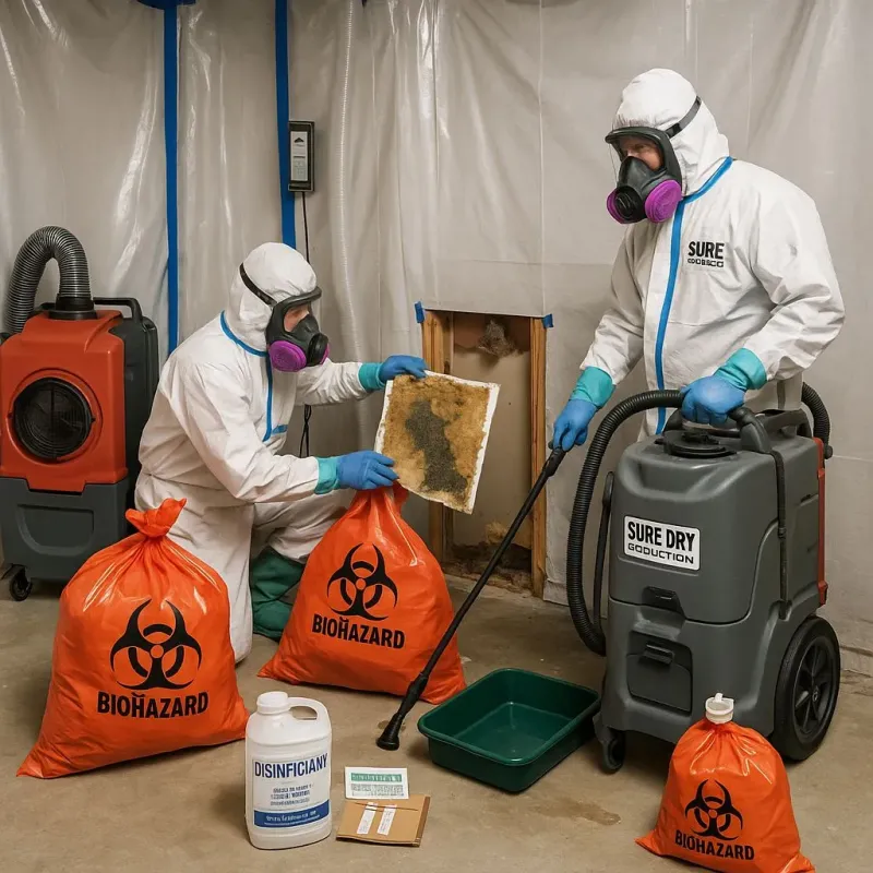 Contaminated Water Handling Protocols process in Jonesville, LA