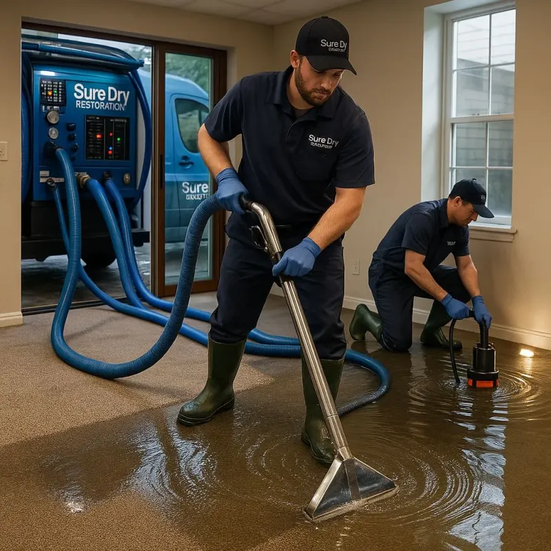 Water Extraction and Removal process in Jonesville, LA
